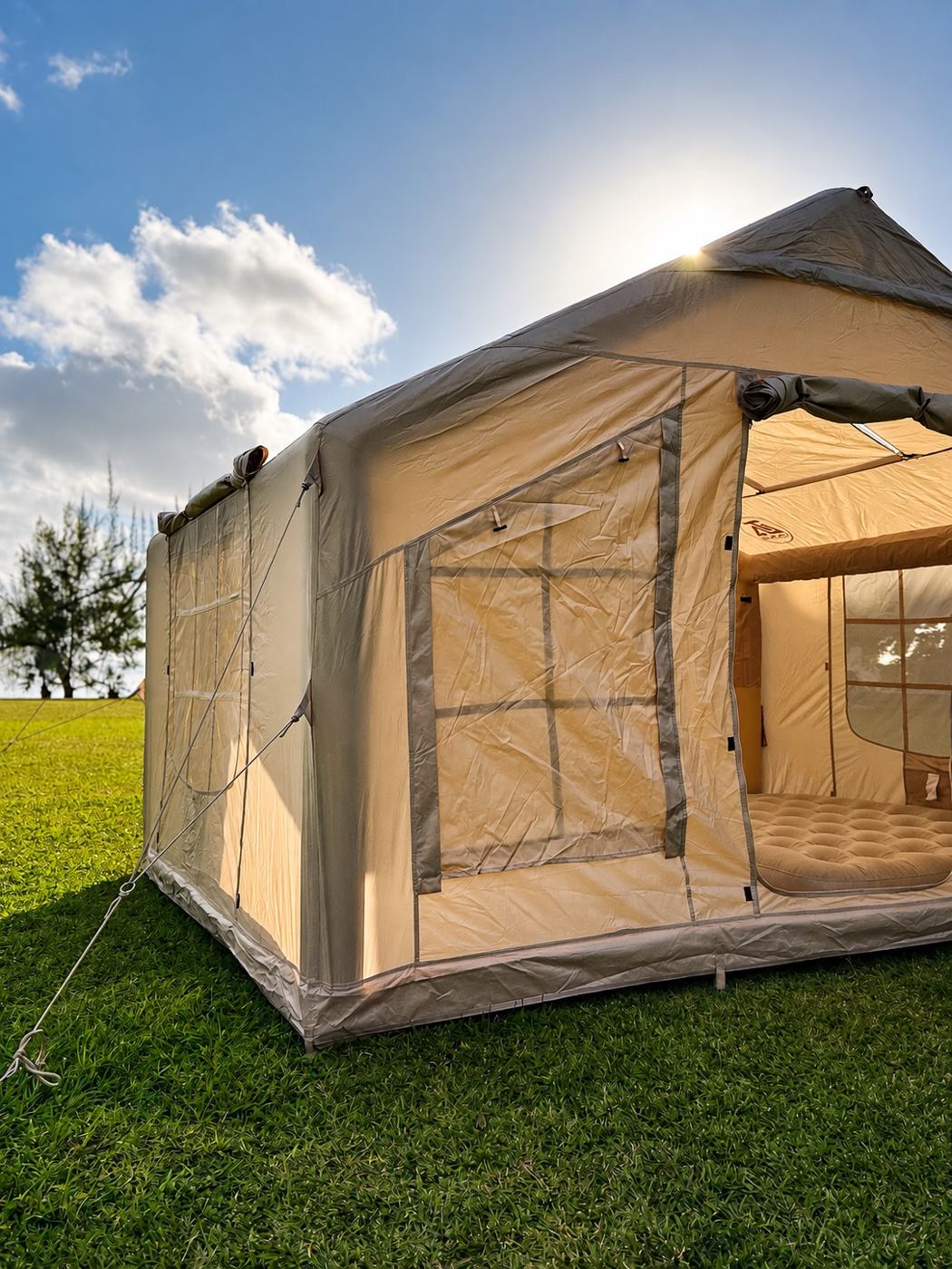 Camping sous les cocotiers
